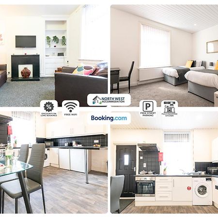 Manchester Work Stays 2Br Home With Parking & Wifi Dış mekan fotoğraf