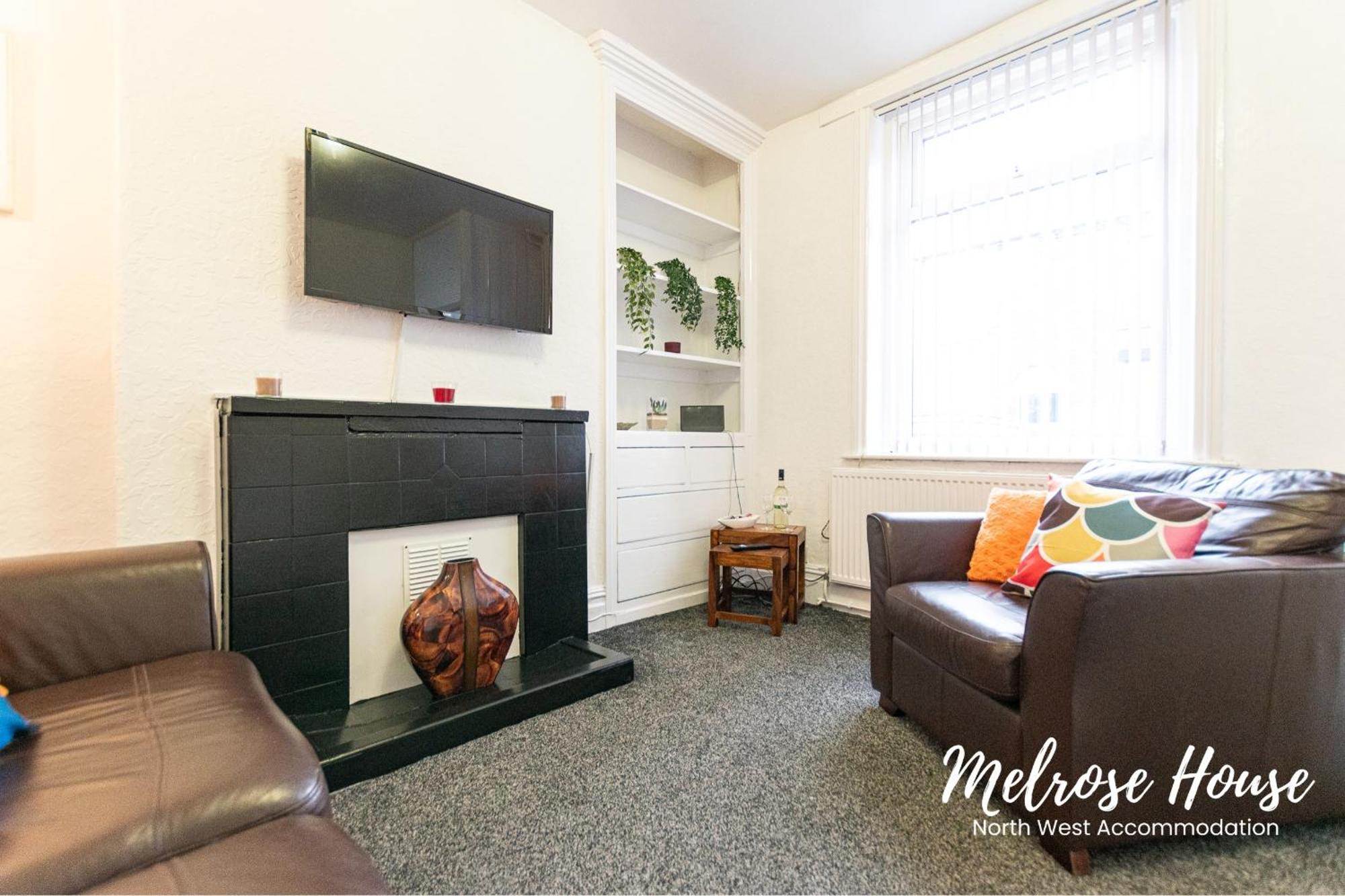 Manchester Work Stays 2Br Home With Parking & Wifi Dış mekan fotoğraf